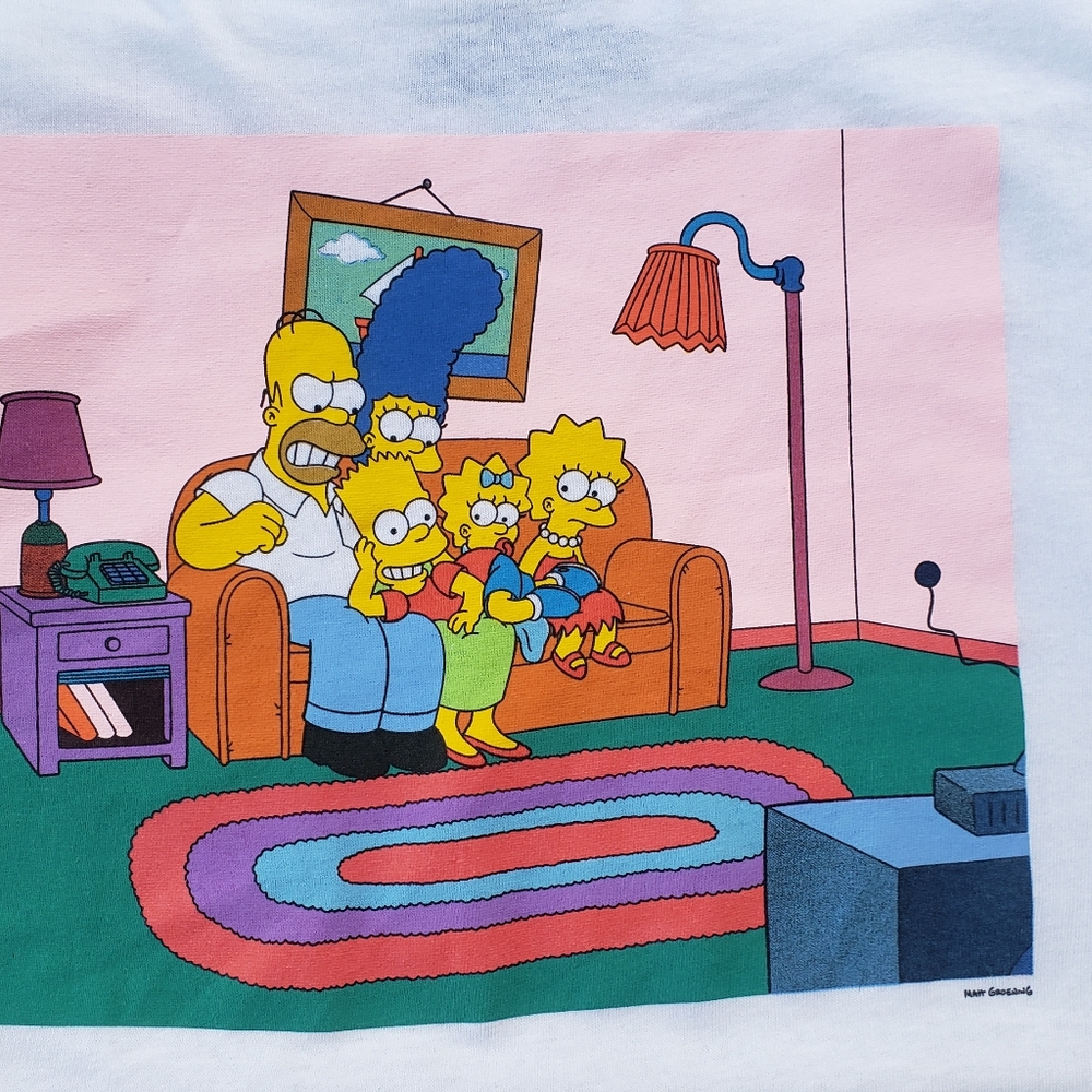 ❌️SOLD❌️VINTAGE THE SIMPSONS 100% Cotton Men's Size M